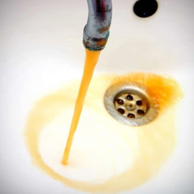 Why Did My Water Suddenly Turn Brown NH Tap