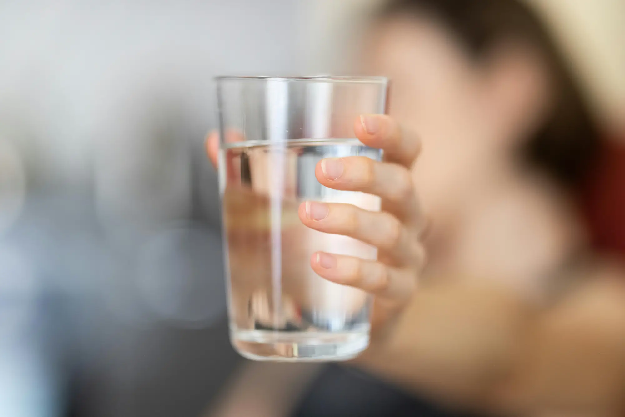 Filtered Water in a Glass