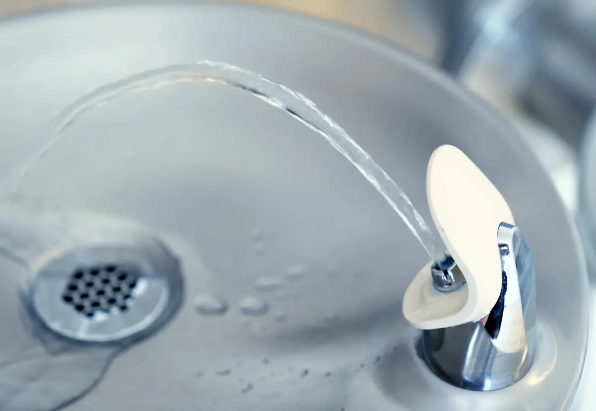 Water fountain at a New Hampshire School